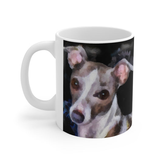 Italian Greyhound 'Lilly' Ceramic Mug 11oz