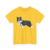 Border Collie '#1'  -  Unisex Heavy Cotton Tee