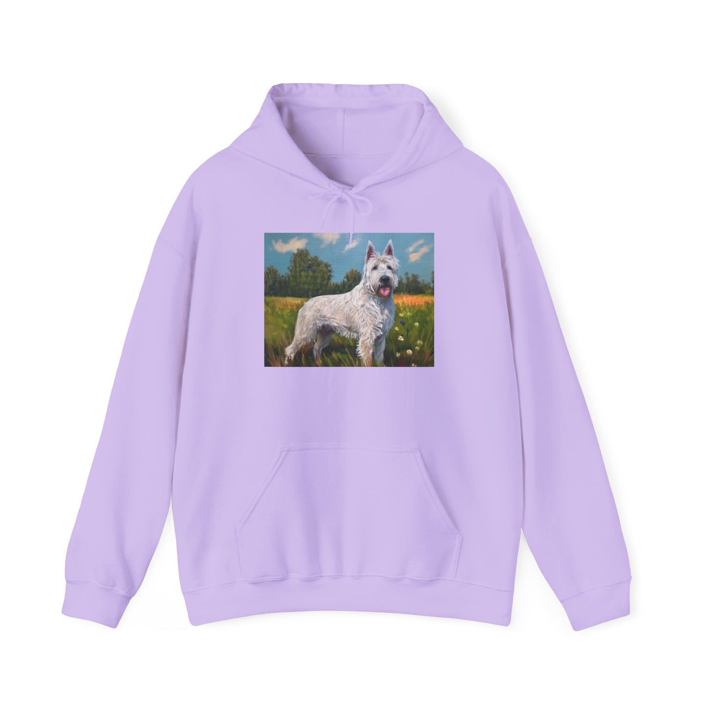 Bouvier des Ardennes Unisex 50/50 Hooded Sweatshirt