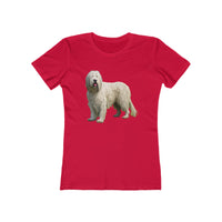 Komondor Women's Slim Fit 100% Ringspun Cotton Tee