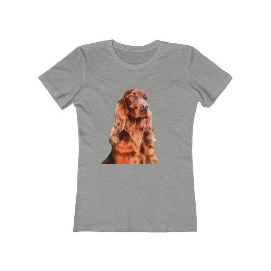 Irish Setter 'Shamus' Women's Slim Fit Ringspun Cotton T-Shirt