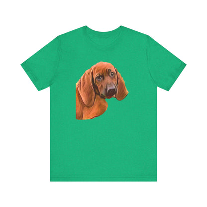 Redbone Coonhound - Unisex Jersey Short Sleeve Tee