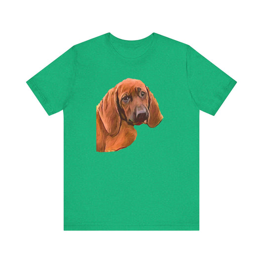 Redbone Coonhound - Unisex Jersey Short Sleeve Tee