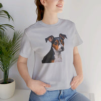 Teddy Roosevelt Terrier Unisex Jersey Short Sleeve Tee