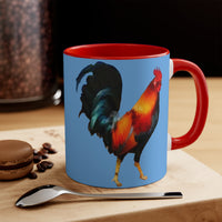 Rooster 'Silas' Ceramic Accent Coffee Mug, 11oz