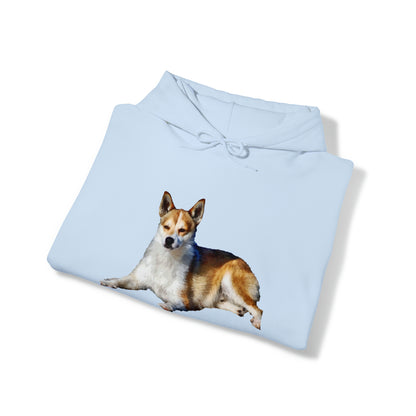 Norwegian Lundehund Unisex 50/50  Hooded Sweatshirt