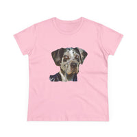 American Leopard Hound Women's Midweight Cotton Tee