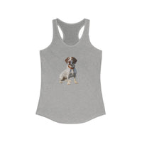 Braque du Bourbonnais Women's Classic Racerback Tank
