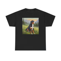 Greater Swiss Mountain Dog Unisex Heavy Cotton Tee