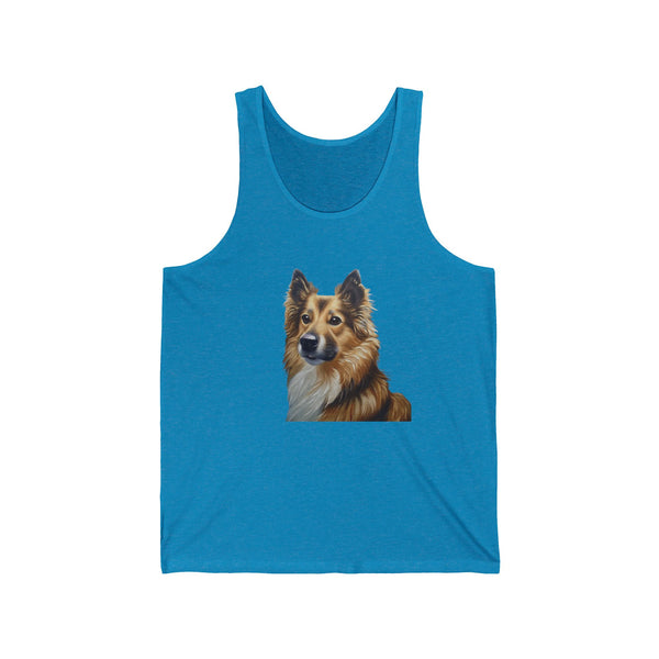 Icelandic Sheepdog Unisex Jersey Tank