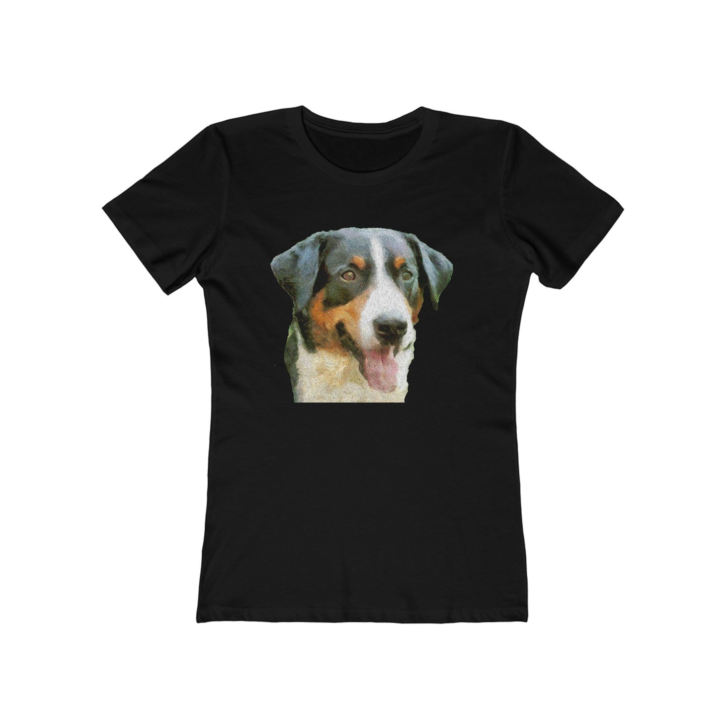 Appenzeller Sennenhund  - Women's Slim Fit Ringspun Cotton T-Shirt