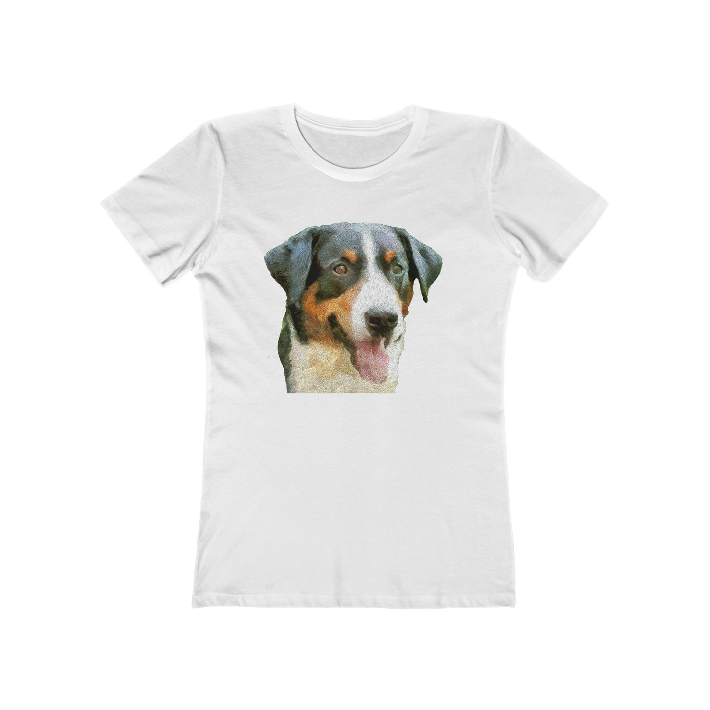 Appenzeller Sennenhund  - Women's Slim Fit Ringspun Cotton T-Shirt