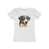 Appenzeller Sennenhund  - Women's Slim Fit Ringspun Cotton T-Shirt