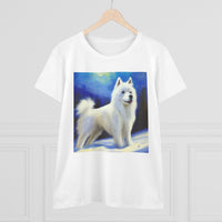 American Eskimo Dog - Women's Midweight Cotton Tee