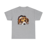 Beagle 'Daisy Mae' Unisex Heavy Cotton Tee