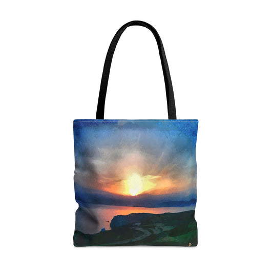 Sifnos (Greece) Sunset -  Tote Bag
