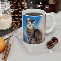 Cat 'Teris of Tinos' Ceramic Mug 11oz