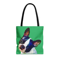 Boston Terrier "Skipper" Tote Bag