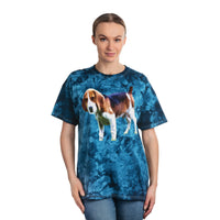 American Foxhound Unisex Tie-Dye Tee, Crystal