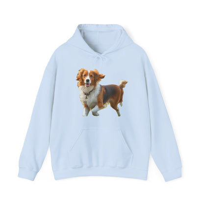Nederlandse Kooikerhondje 50/50  Hooded Sweatshirt