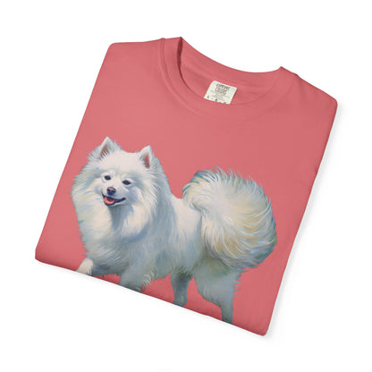 Japanese Spitz - Unisex Relaxed Garment-Dyed T-shirt