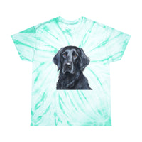 Flat-Coated Retriever Classic Tie-Dye Tee, Cyclone