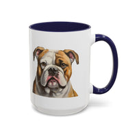 American Bulldog 11oz Ceramic Accent Mug