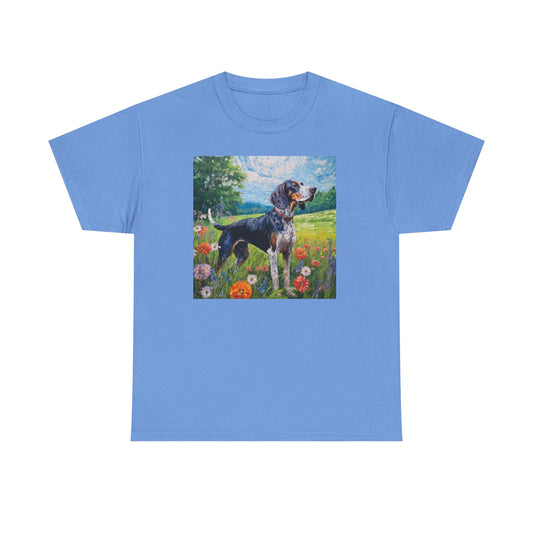 Bluetick Coonhound Unisex Heavy Cotton Tee
