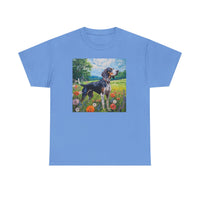Bluetick Coonhound Unisex Heavy Cotton Tee