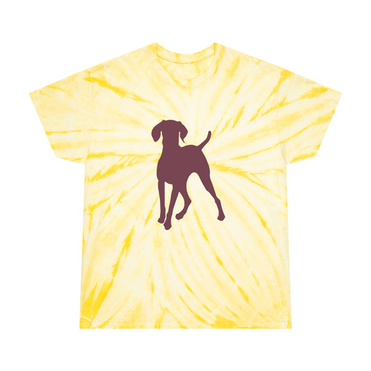 Hungarian Vizsla Pre-Shunk Cotton -  Tie-Dye Tee, Cyclone