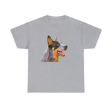 "Blue Heeler 'Percy' Unisex Heavy Cotton Tee"