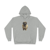 Caucasian Shepherd Dog Unisex Fleece Lined Pullover Hoodie Sweatshirt