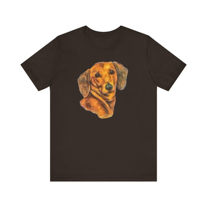 Dachshund 'Doxie 1' Classic Jersey Short Sleeve Tee