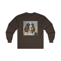 French Spaniel #2  -  Classic Cotton Long Sleeve Tee