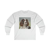 French Spaniel #2  -  Classic Cotton Long Sleeve Tee