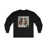 French Spaniel #2  -  Classic Cotton Long Sleeve Tee