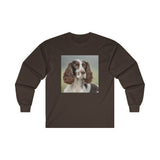 French Spaniel #2  -  Classic Cotton Long Sleeve Tee