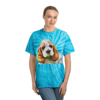Cocker Spaniel 'Hogan' Classic Tie-Dye Tee, Cyclone