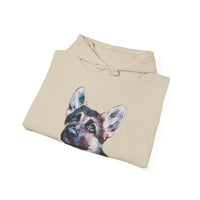 German Shepherd 'Sly' Unisex 50/50 Hoodie