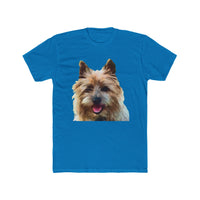 Cairn Terrier Premium Fitted Cotton Crew Tee