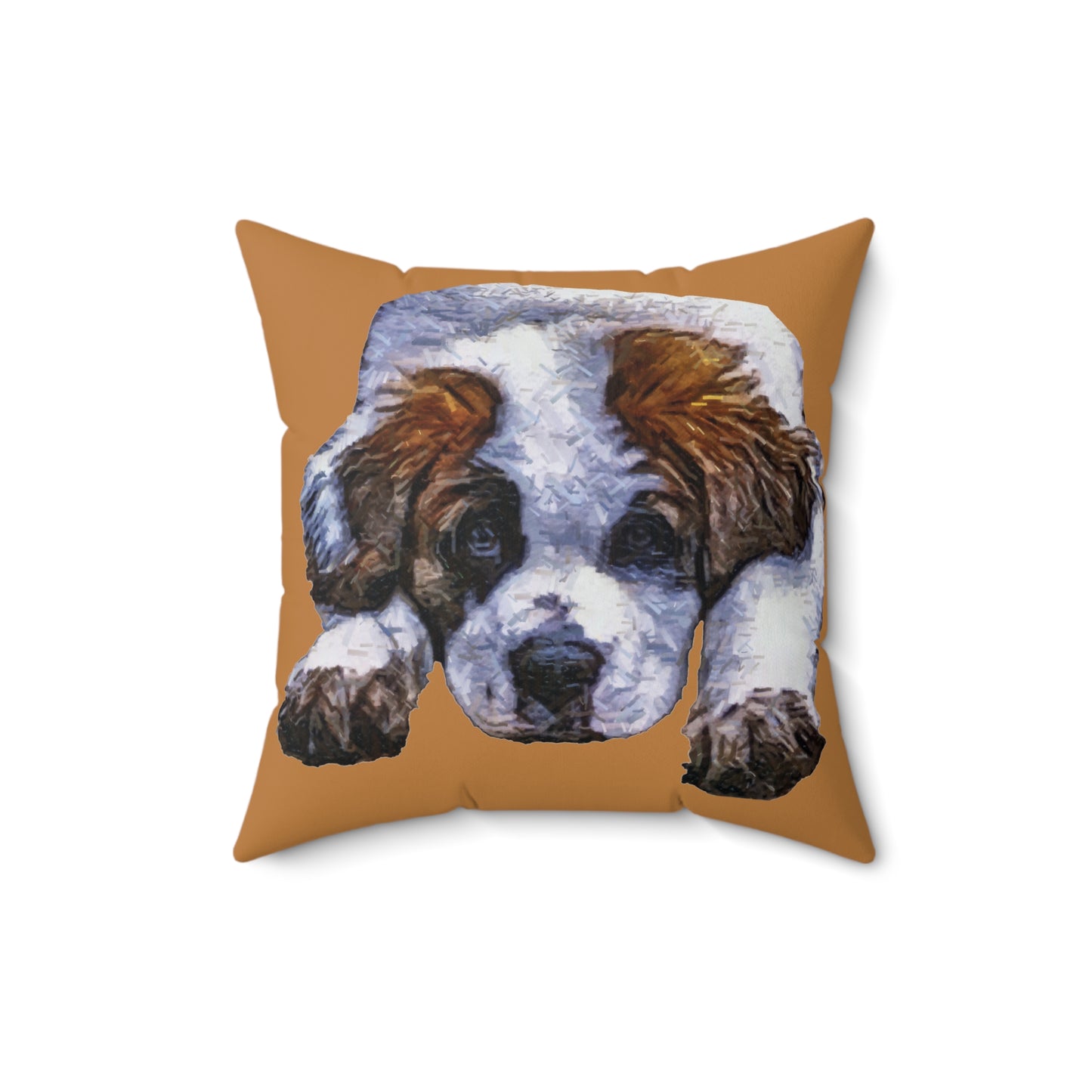 St. Bernard 'Sontuc' Spun Polyester Throw Pillow