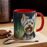 Yorkie #3 11oz Ceramic Accent Mug