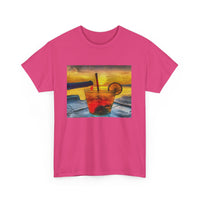 Cocktails on Sifnos Island (Greece)Unisex Heavy Cotton Tee