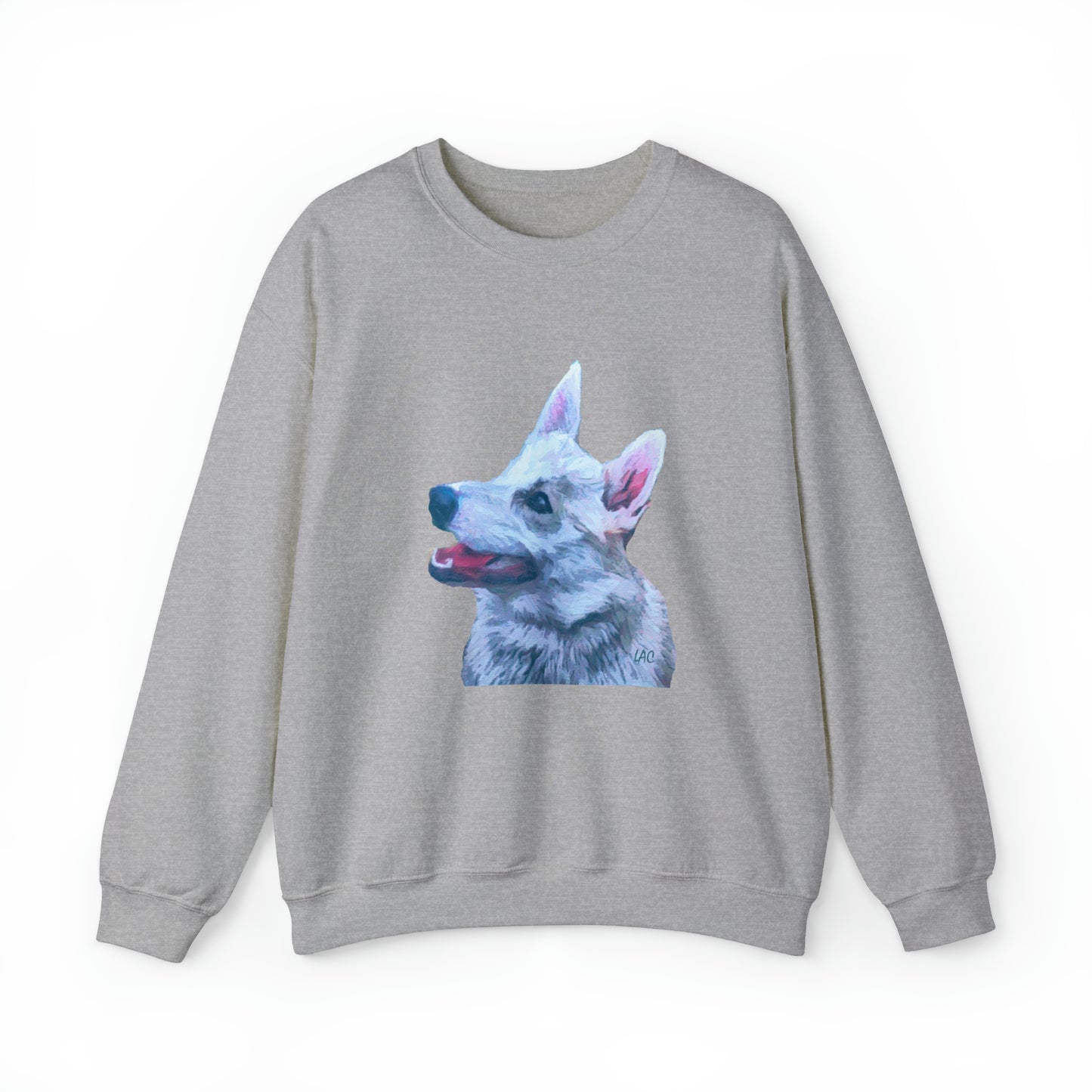 Norwegian Buhund - Unisex 50/50 Crewneck Sweatshirt