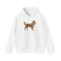 Shikoku - Japanese Hunting Dog - Unisex 50/50 Hooded Sweatshirt