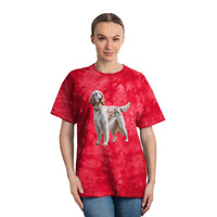 English Setter #4 - Unisex Classic Tie-Dye Tee, Crystal