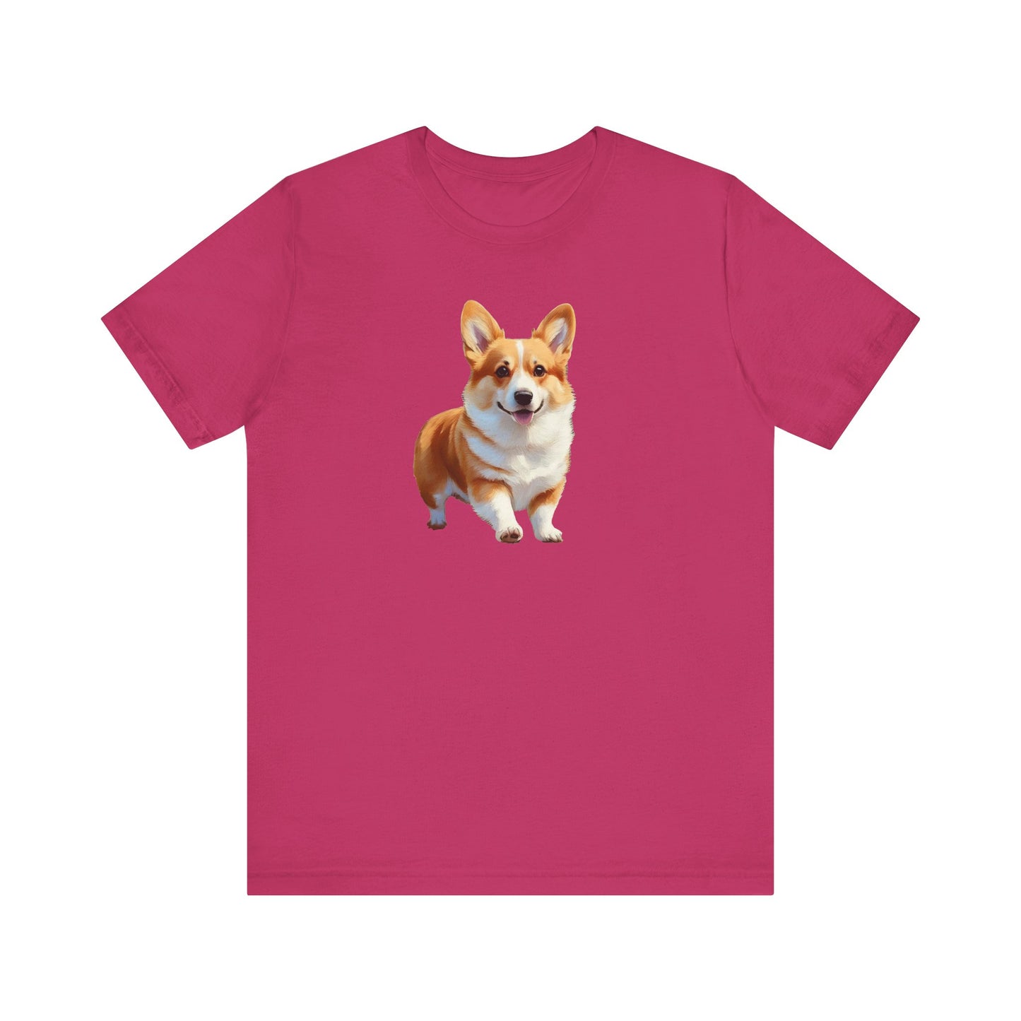 Welsh Corgi Puppy Unisex Jersey Short Sleeve Tee