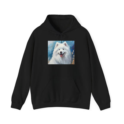 Samoyed Unisex 50/50 Hooded Sweatshirt