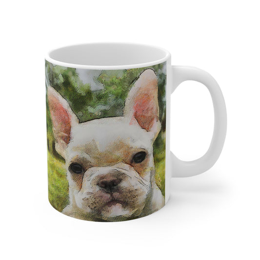French Bulldog 'Bouvier' Ceramic Mug 11oz
