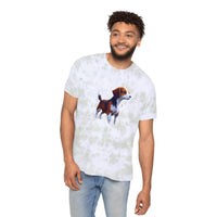 Drever Puppy - Unisex Fashion Tie-Dyed T-Shirt